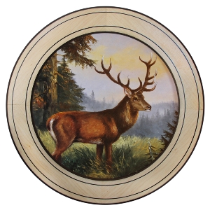 AKAH Honorary plaques for special achievements von AKAH Honor disc stag in interchangeable frame 50cm 38632002
