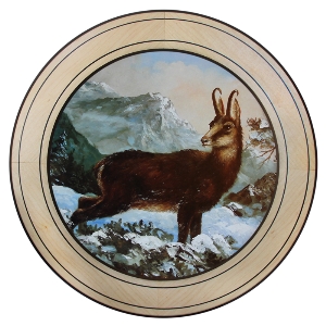 Honorary plaques for special achievements von AKAH Honorary target chamois in interchangeable frame 50cm 38632005