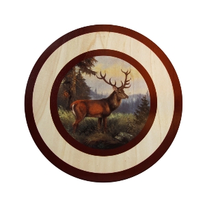Honorary plaques for special achievements von AKAH Honorary target stag 30cm 38660002