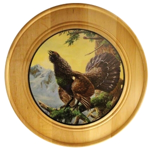 Honor disk made of solid wood Ø 30 cm