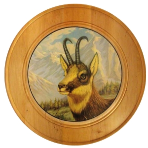 Honorary plaques for special achievements von AKAH Honor disk made of solid wood Ø 60 cm 38693005