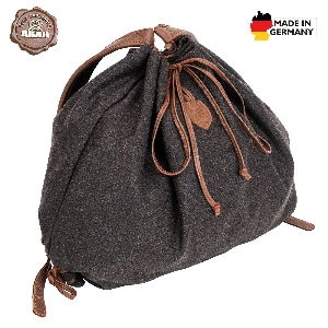 AKAH mountain rucksack loden/elk leather