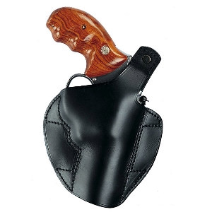 Holster for equipment von AKAH AKAH belt holster QUICKFLAT revolver 65604020