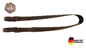 AKAH Rifle sling for hunting and sport von AKAH AKAH rifle sling pull-up leather with wool felt 67272000