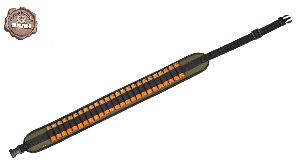 Cartridge cases and cartridge belts von AKAH AKAH Patronengurt Neopren grün 67817000
