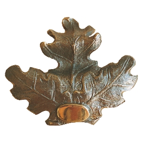 Oak leaf decoration bronze