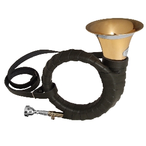 Hunting horns for hunting tradition von AKAH Fürst-Pless-Horn mit Lederumwicklung und Stimmzug 70672000