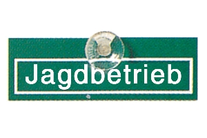 Miscellaneous for Hunting and Outdoor von AKAH Hunting license plate 74006000