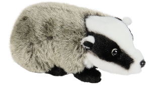 Children's toys for nature lovers von AKAH Badger cuddly toy 78257000