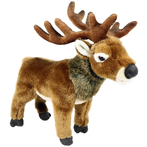 Children's toys for nature lovers von AKAH Red deer cuddly toy 78329000