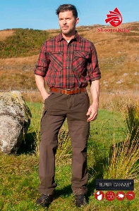 Pants for hunting and game management von AKAH SHOOTERKING Cordura trousers single-colored 82140004