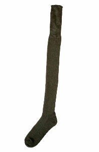 Stockings and socks for outdoors von AKAH SVEN waistband sock with rib 85081001