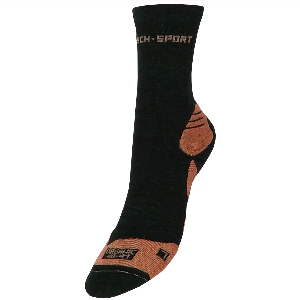 Stockings and socks for outdoors von AKAH HOUSE OF HUNTING organic merino active sock 85600001