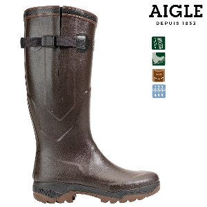 Rubber boots for hunting grounds and outdoor use von AKAH AIGLE PARCOURS® 2 Vario braun 86544047