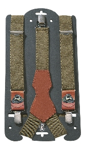 Accessories for hunting and outdoor use von AKAH Hosenträger mit Leder Hirsch 87640000