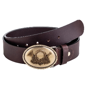Accessories for hunting and outdoor use von AKAH Hunting belt Hunting horn 87655002