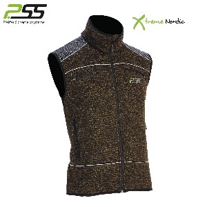 PSS X-treme Nordic knitted vest green/melange