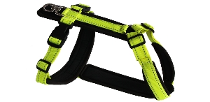 AKAH chest harness Tracker neon yellow