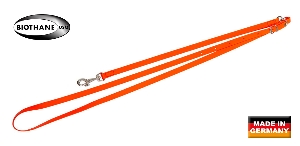 Leashes for dogs and territory von AKAH AKAH BioThane® Umhängeleine signalrot 95424000