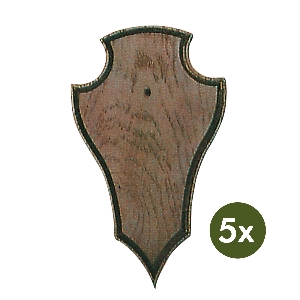 Horn boards for roe deer, 19x12cm