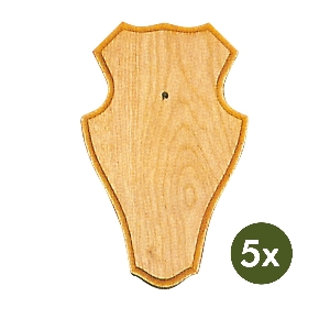 Horn boards for roe deer, 22x13 cm