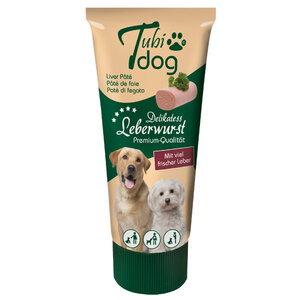Dog food and snacks for hunting dogs von AKAH TUBI DOG Leberwurst 97375000
